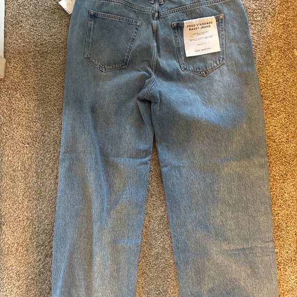 GOOD LOW RISE BAGGY JEANS | INDIGO893 Size 10 - Picture 2 of 5